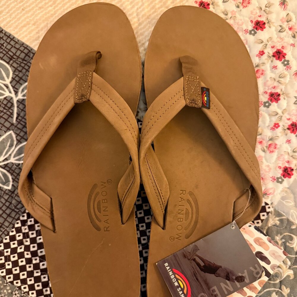 Rainbow Premier Men's Single Layer Leather Sandals XXX-Large